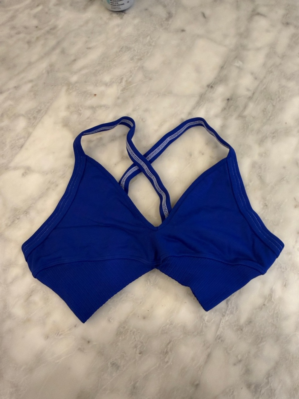 FP Movement by Free People Cobalt Blue Crossback Sports Bra